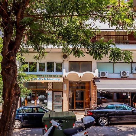 テッサロニキHappy Traveller - Luxury, Free Parkingアパートメント エクステリア 写真